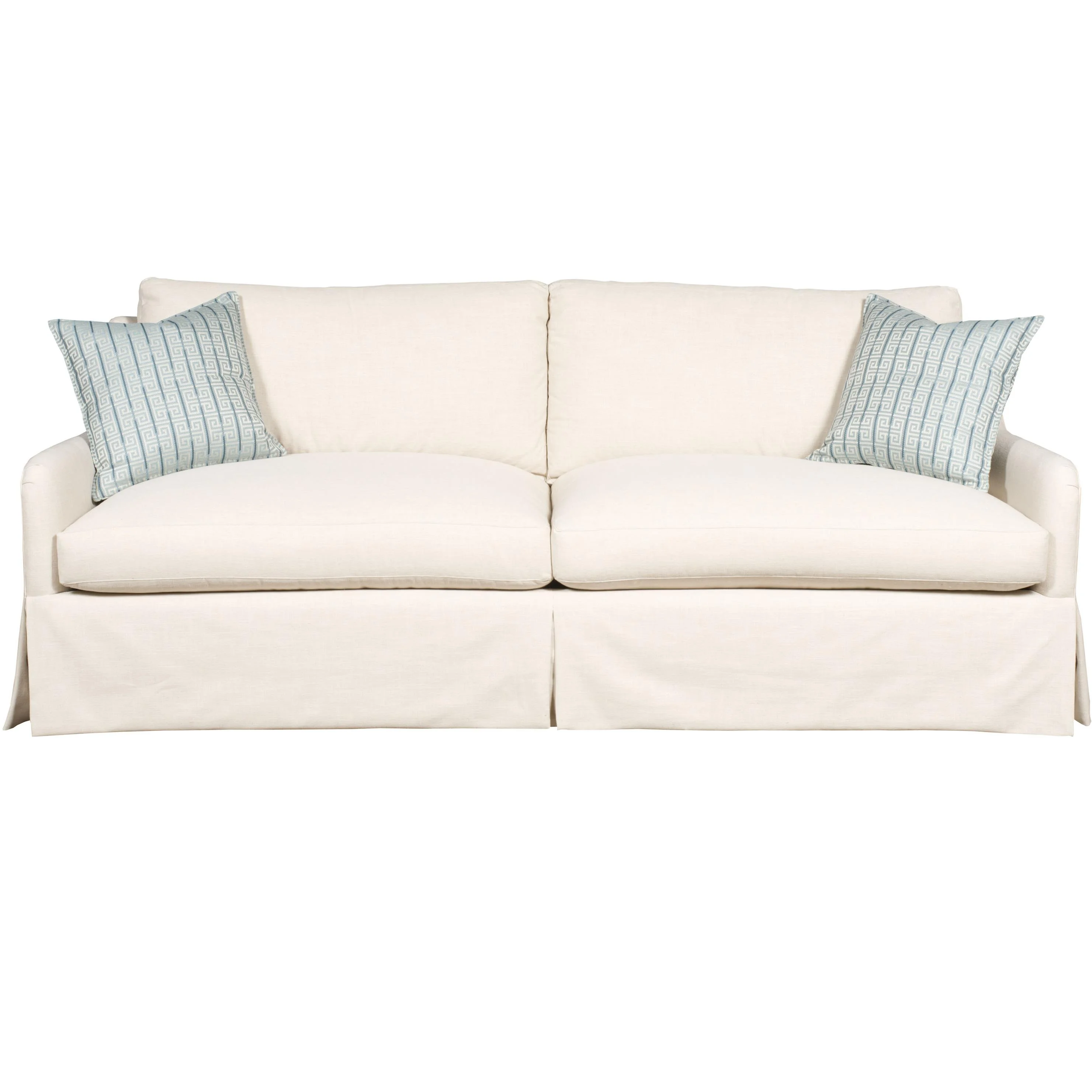 Vanguard Furniture Fisher V922W2S Contemporary Sofa with Track Arms and Skirt Baer's